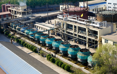 Circulating water cooling tower